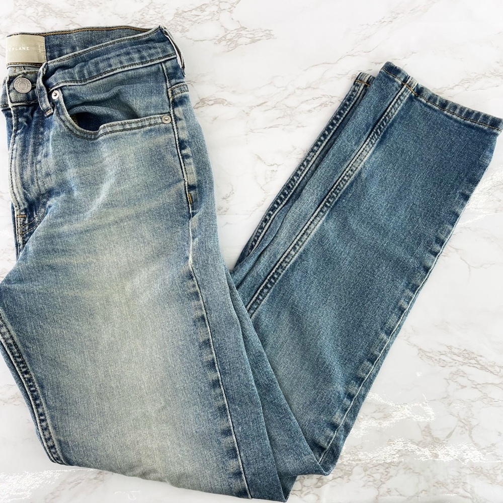 Everlane Cheeky Medium Wash Slim Straight Jeans Size 28 x 30